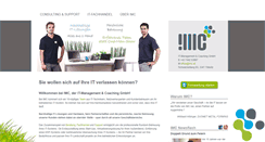 Desktop Screenshot of imc.at