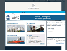 Tablet Screenshot of imc.net.in